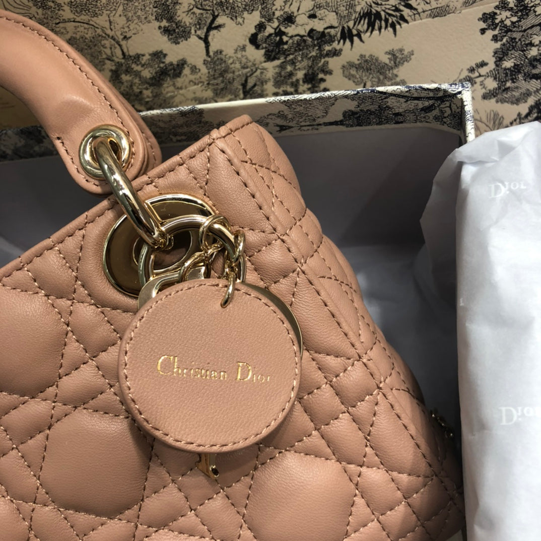 MINI LADY 17 MY ABC BEIGE LAMBSKIN Amelia
