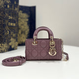 LADY D-JOY 16 MICRO PURPLE LAMBSKIN Amelia