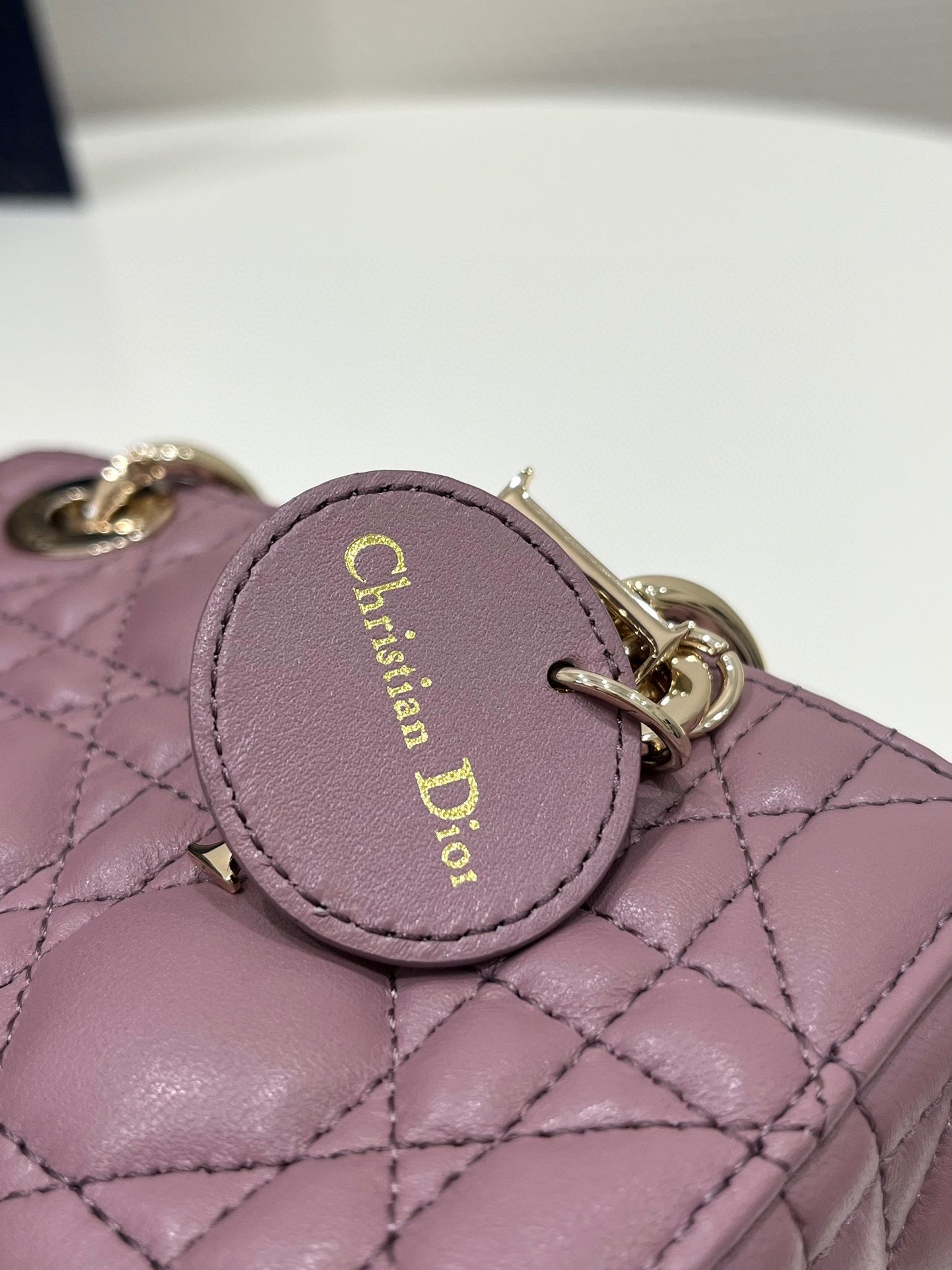 LADY D-JOY 16 MICRO PURPLE LAMBSKIN Amelia