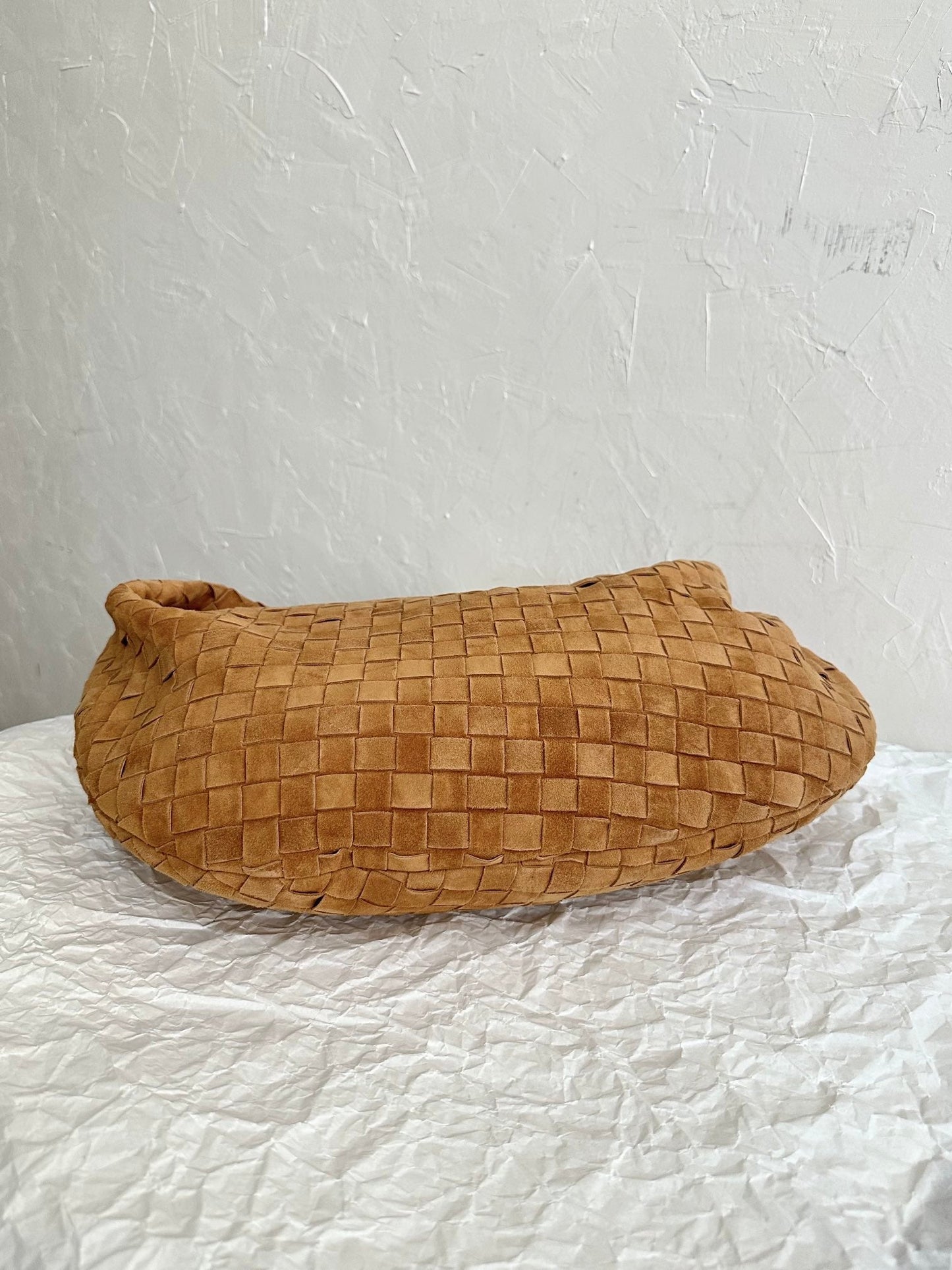 Amelia SMALL JODIE 48CM BROWN SUEDE LEATHER Amelia