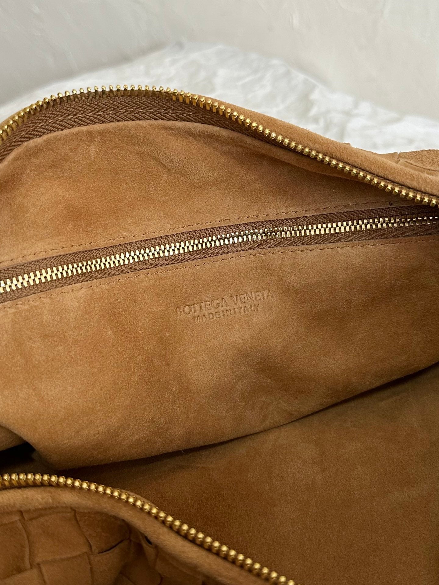Amelia SMALL JODIE 48CM BROWN SUEDE LEATHER Amelia Amelia