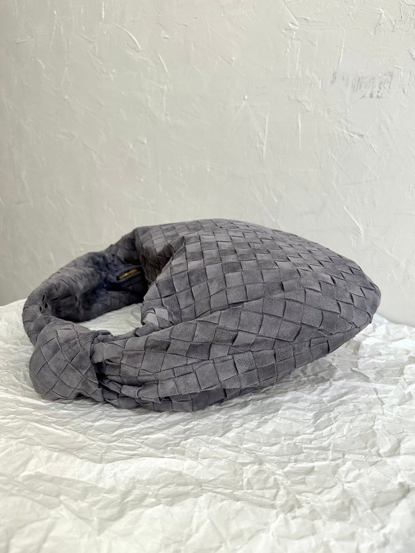 Amelia SMALL JODIE 48CM GREY SUEDE LEATHER