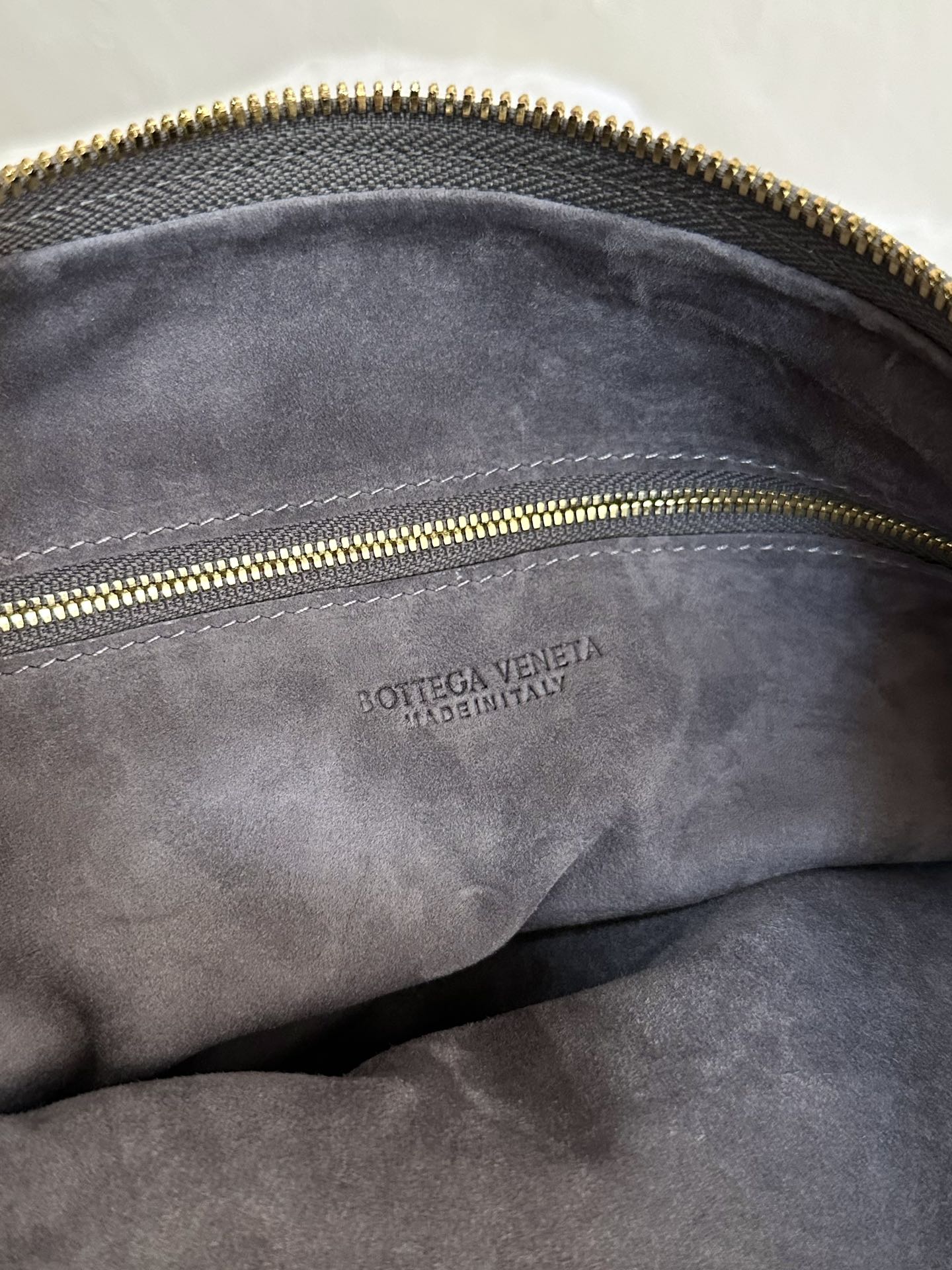 Amelia SMALL JODIE 48CM GREY SUEDE LEATHER