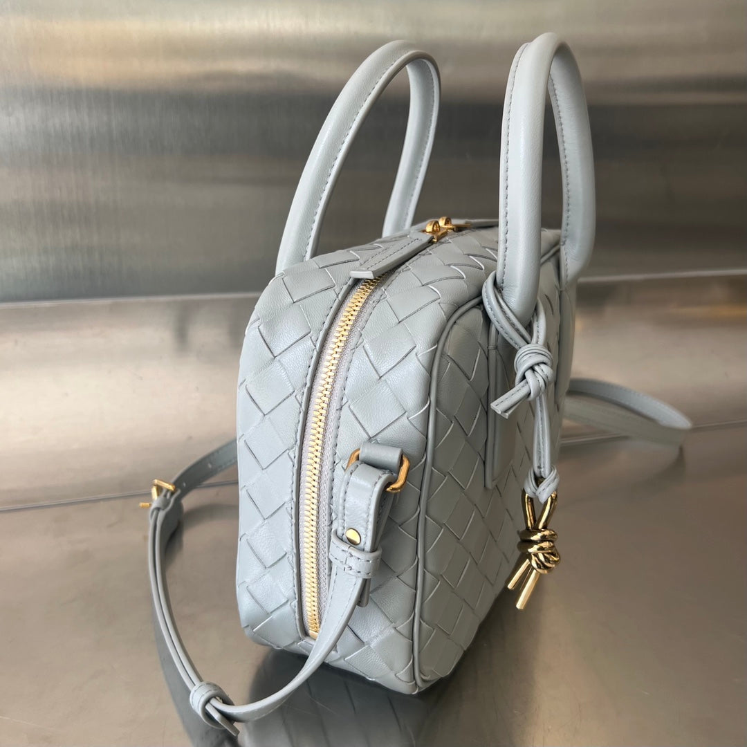Amelia GETAWAY SMALL 23CM GREY LAMBSKIN Amelia Amelia