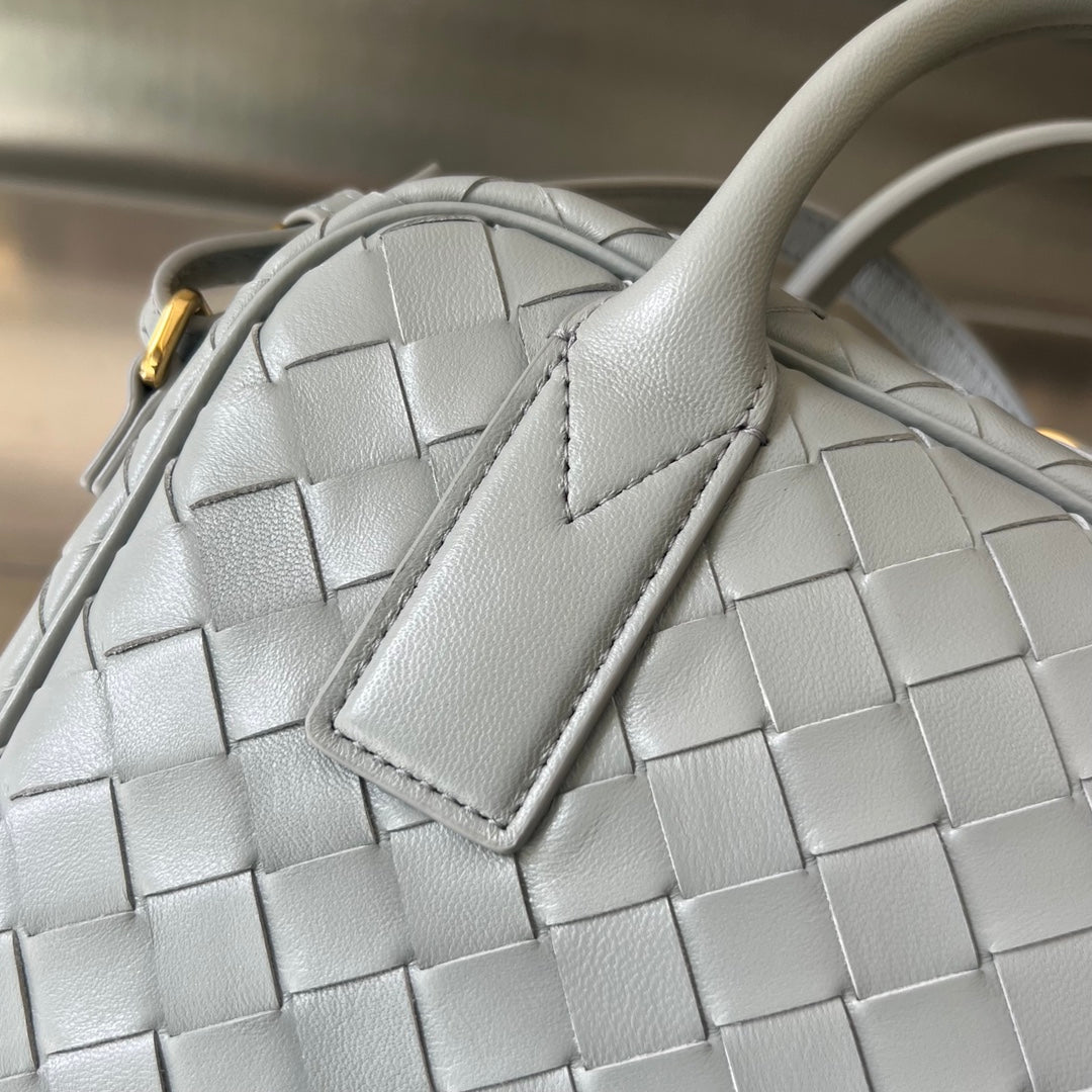 Amelia GETAWAY SMALL 23CM GREY LAMBSKIN Amelia Amelia
