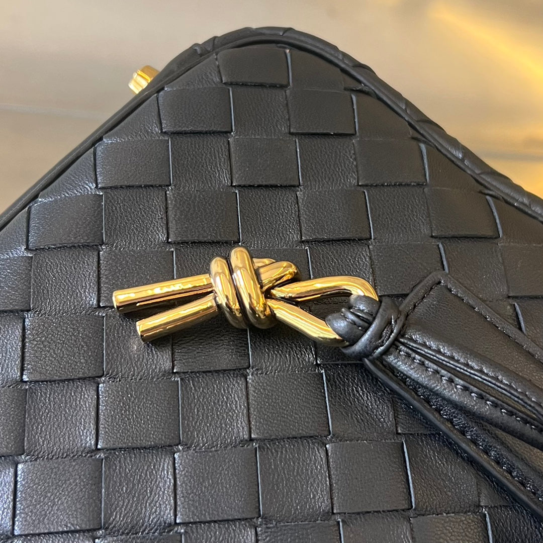 Amelia GETAWAY SMALL 23CM BLACK LAMBSKIN Amelia Amelia