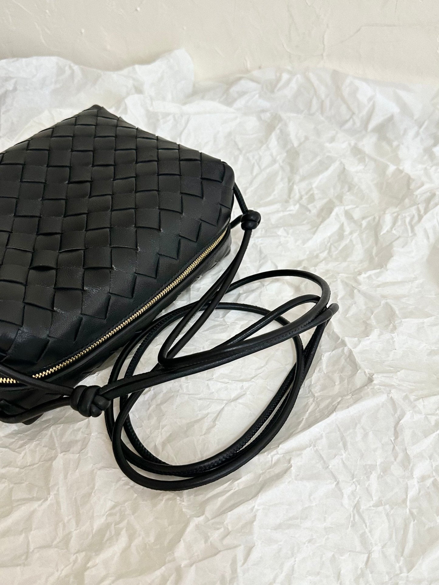 Amelia LOOP SMALL 23CM BLACK CALFSKIN Amelia Amelia