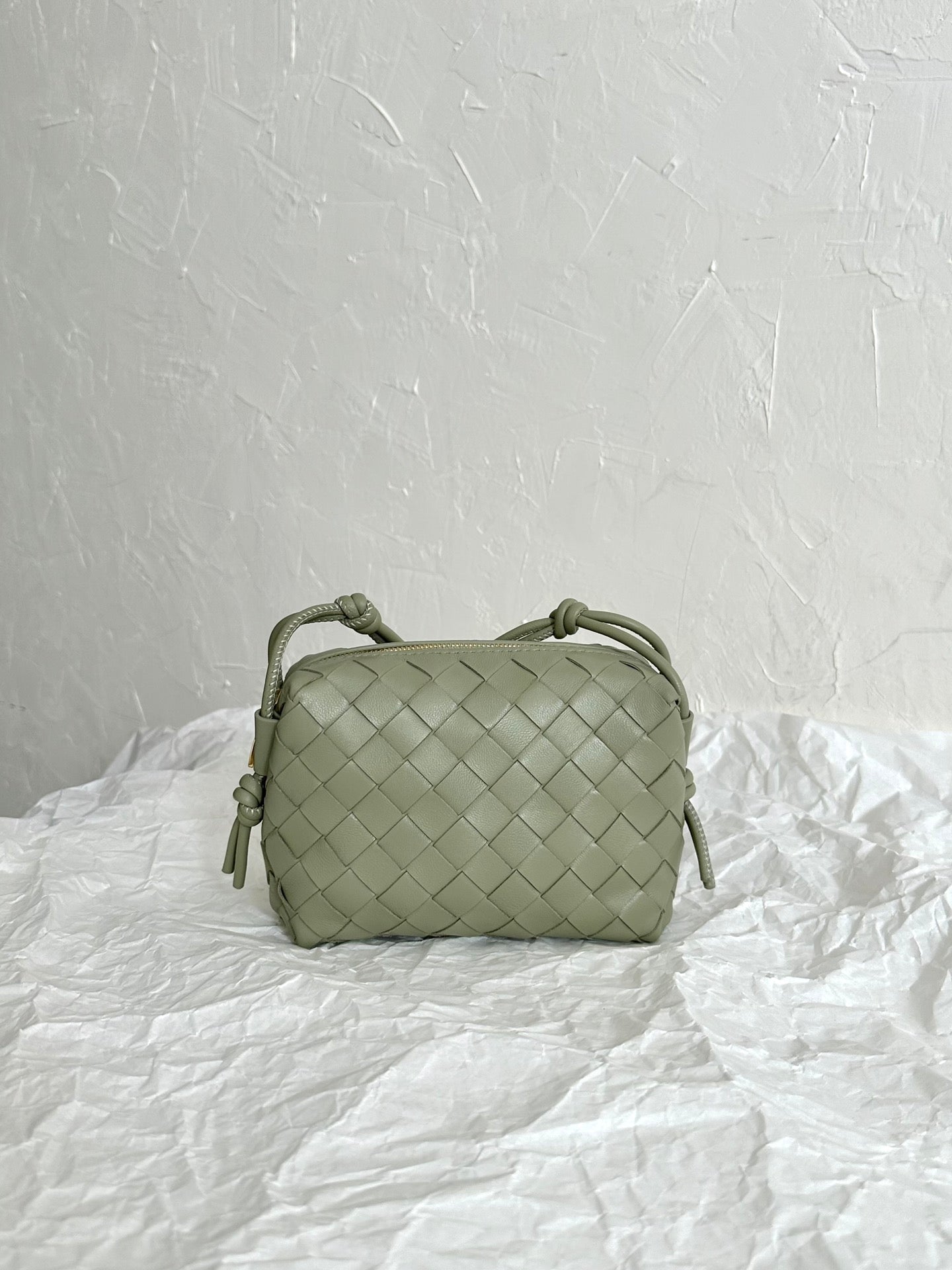 Amelia LOOP MINI 17CM KHAKI CALFSKIN Amelia