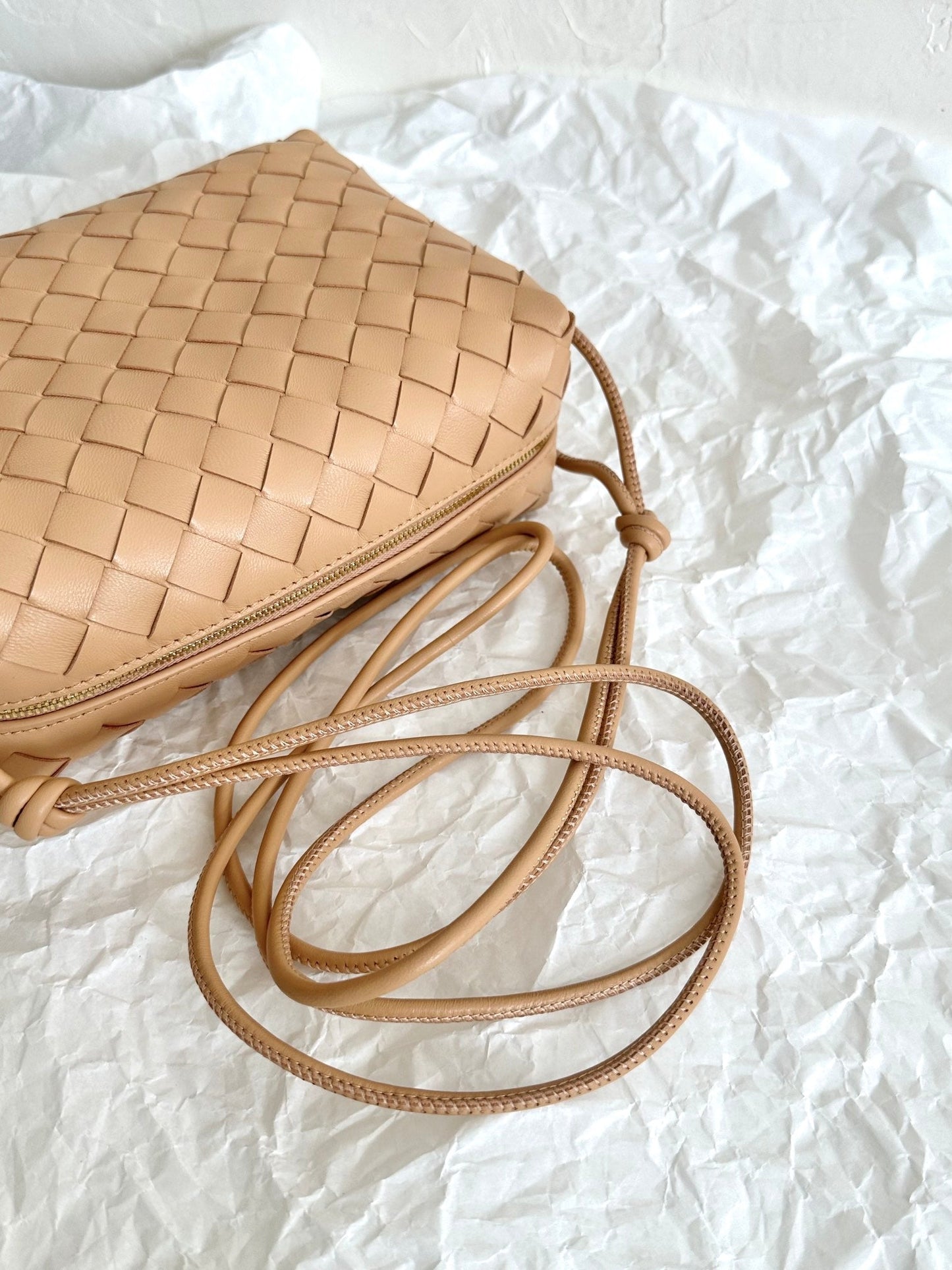 Amelia LOOP SMALL 23CM BEIGE CALFSKIN Amelia Amelia