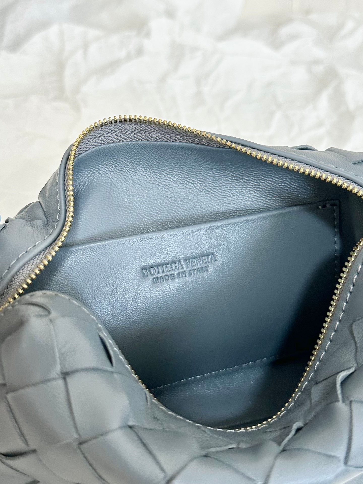 Amelia LOOP MINI 17CM GREY CALFSKIN Amelia