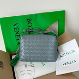 Amelia LOOP SMALL 23CM GREY CALFSKIN Amelia