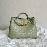 Amelia SMALL ANDIAMO 25CM LIGHT GREEN LAMBSKIN Amelia