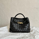 Amelia SMALL ANDIAMO 25CM BLACK LAMBSKIN Amelia Amelia