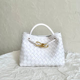 Amelia SMALL ANDIAMO 25CM WHITE LAMBSKIN Amelia Amelia