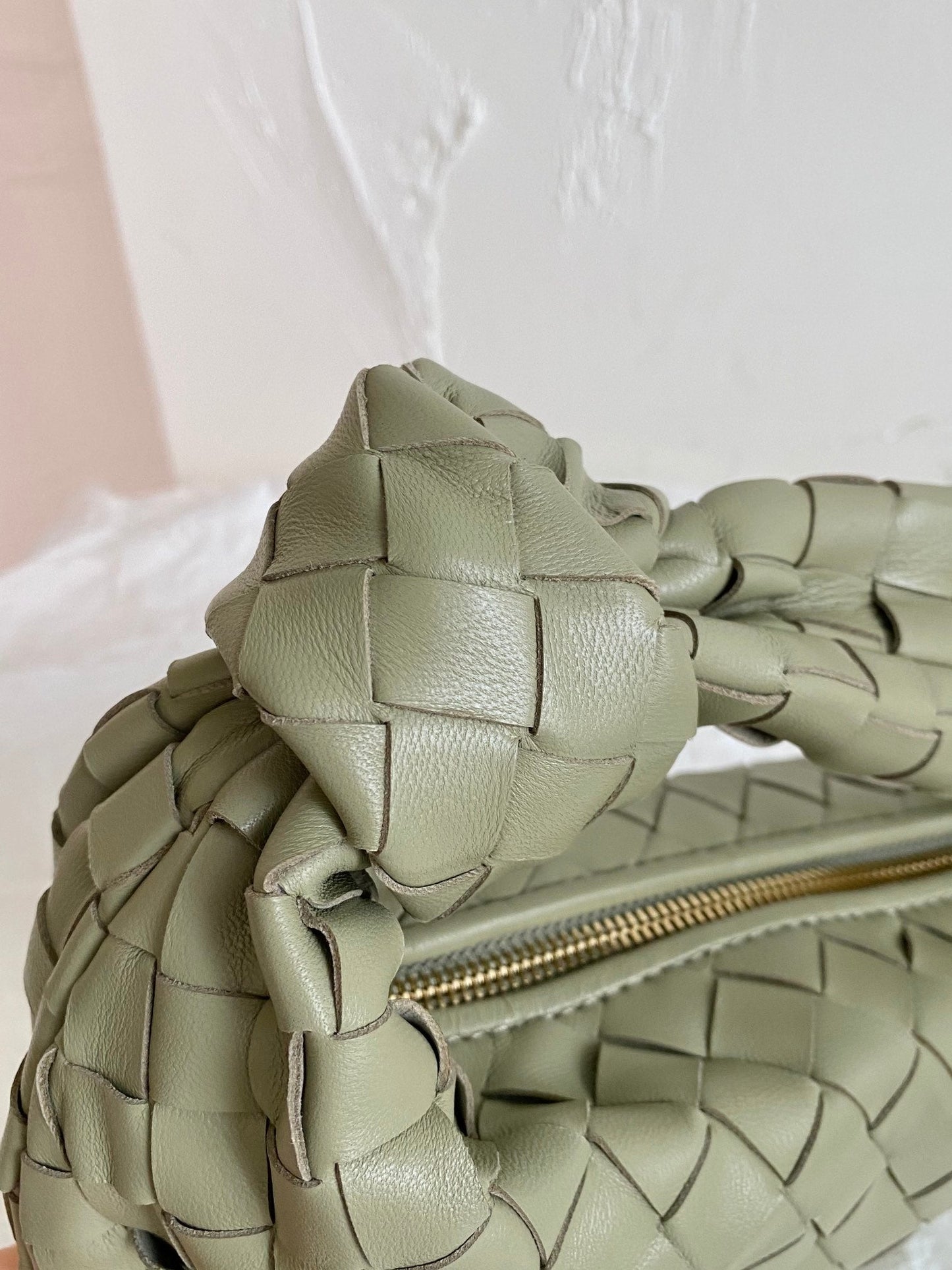 Amelia MINI JODIE 28CM GREEN LAMBSKIN LEATHER Amelia