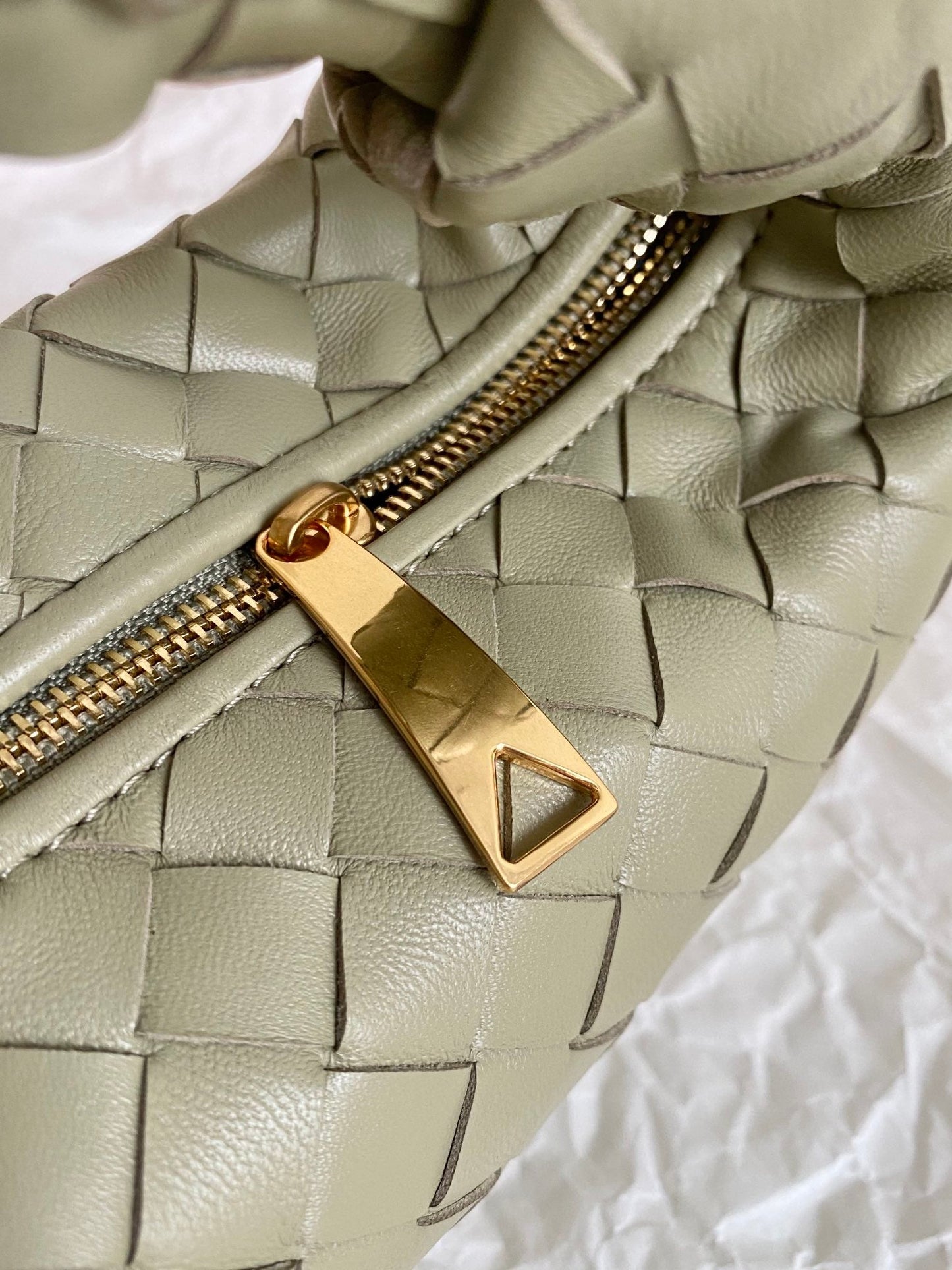 Amelia MINI JODIE 28CM GREEN LAMBSKIN LEATHER Amelia