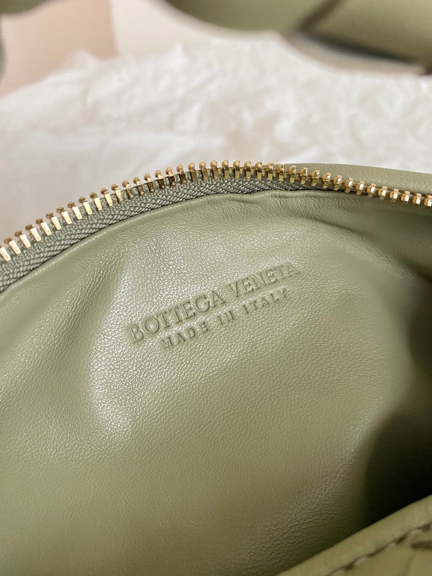 Amelia MINI JODIE 28CM GREEN LAMBSKIN LEATHER Amelia