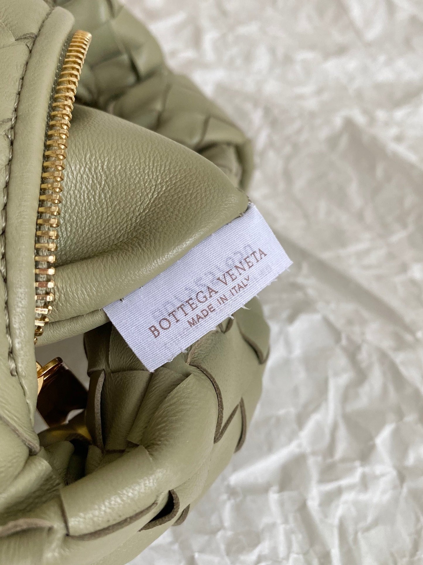 Amelia MINI JODIE 28CM GREEN LAMBSKIN LEATHER
