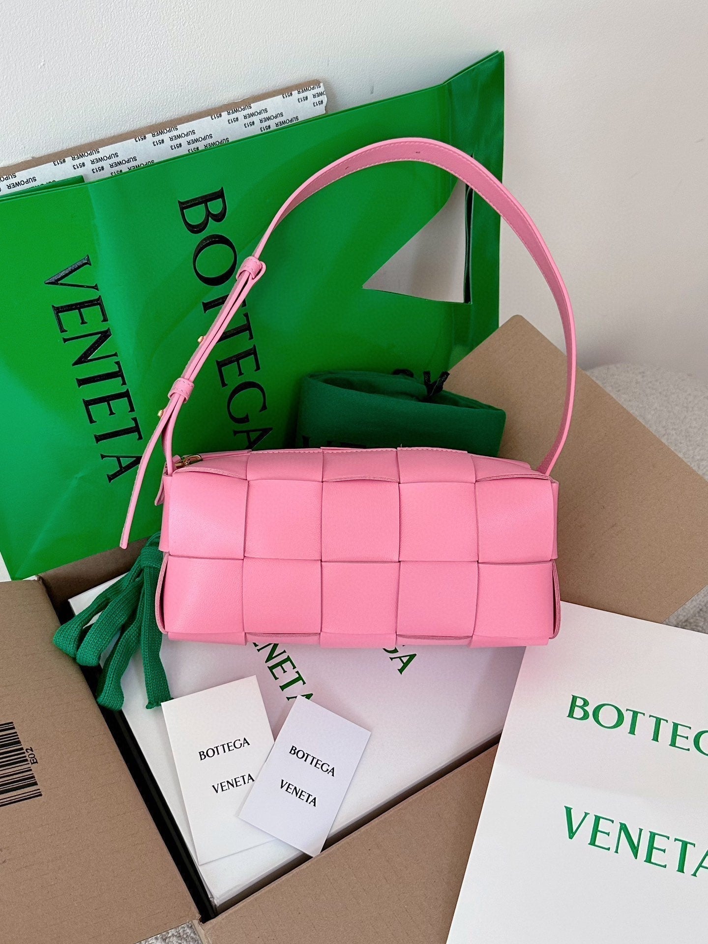 Amelia SMALL BRICK 24CM PINK LAMBSKIN Amelia Amelia