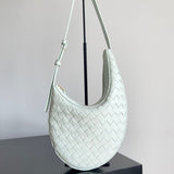 Amelia SMALL DROP 32CM LIGHT BLUE LAMBSKIN