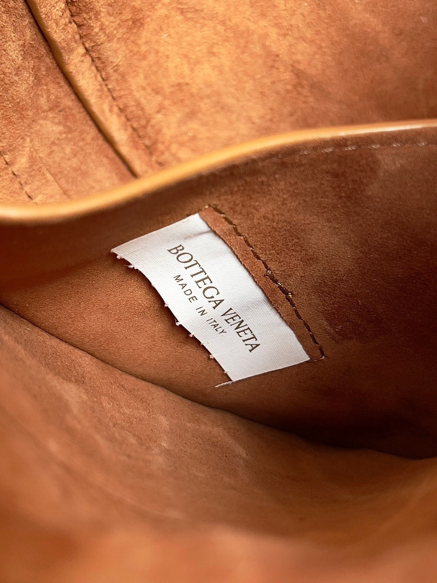 Amelia SMALL DROP 32CM BROWN LAMBSKIN Amelia