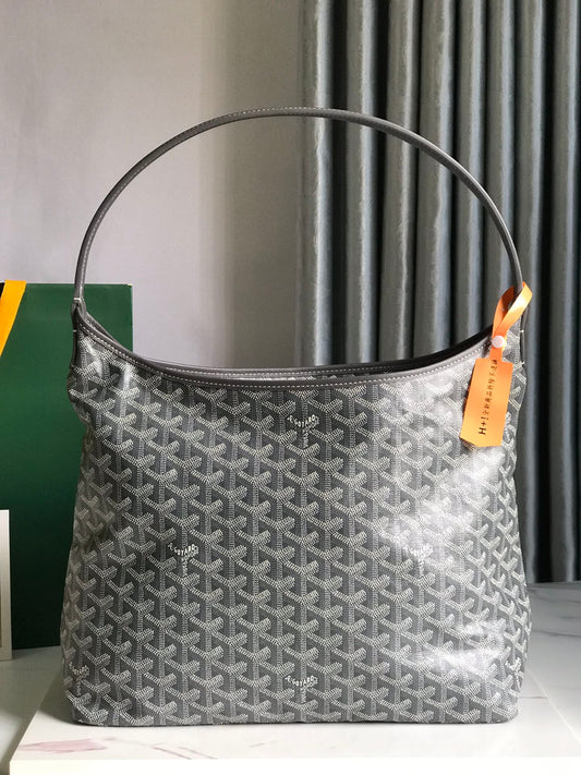 HOBO BOHEME 42CM GREY CANVAS Amelia