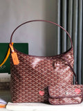 HOBO BOHEME 42CM RED CANVAS Amelia