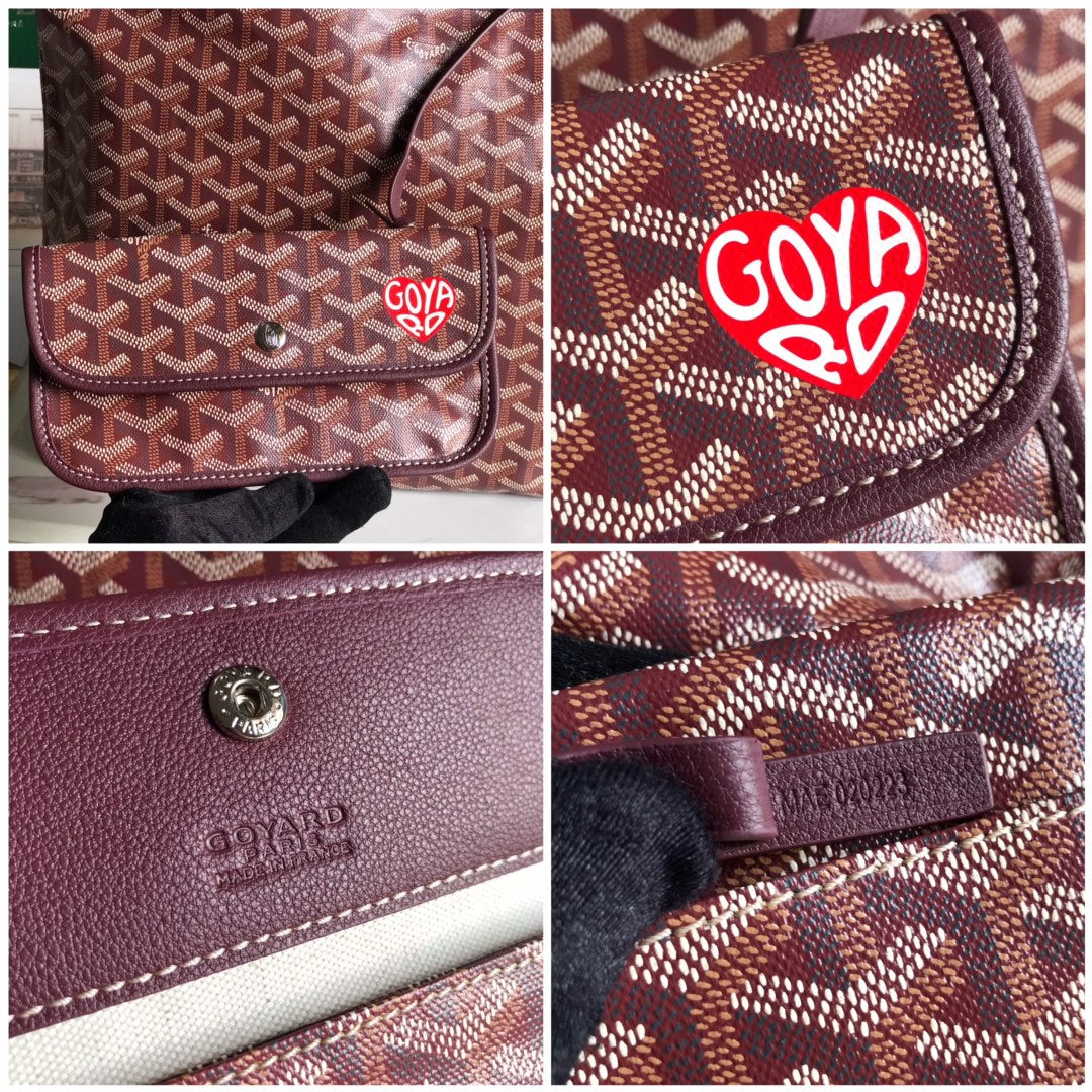 HOBO BOHEME 42CM RED CANVAS Amelia
