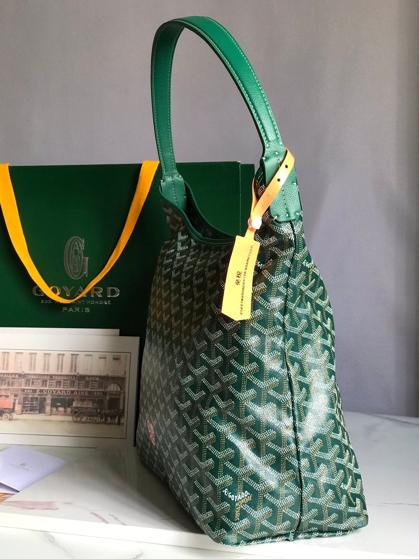 HOBO BOHEME 42CM GREEN CANVAS Amelia