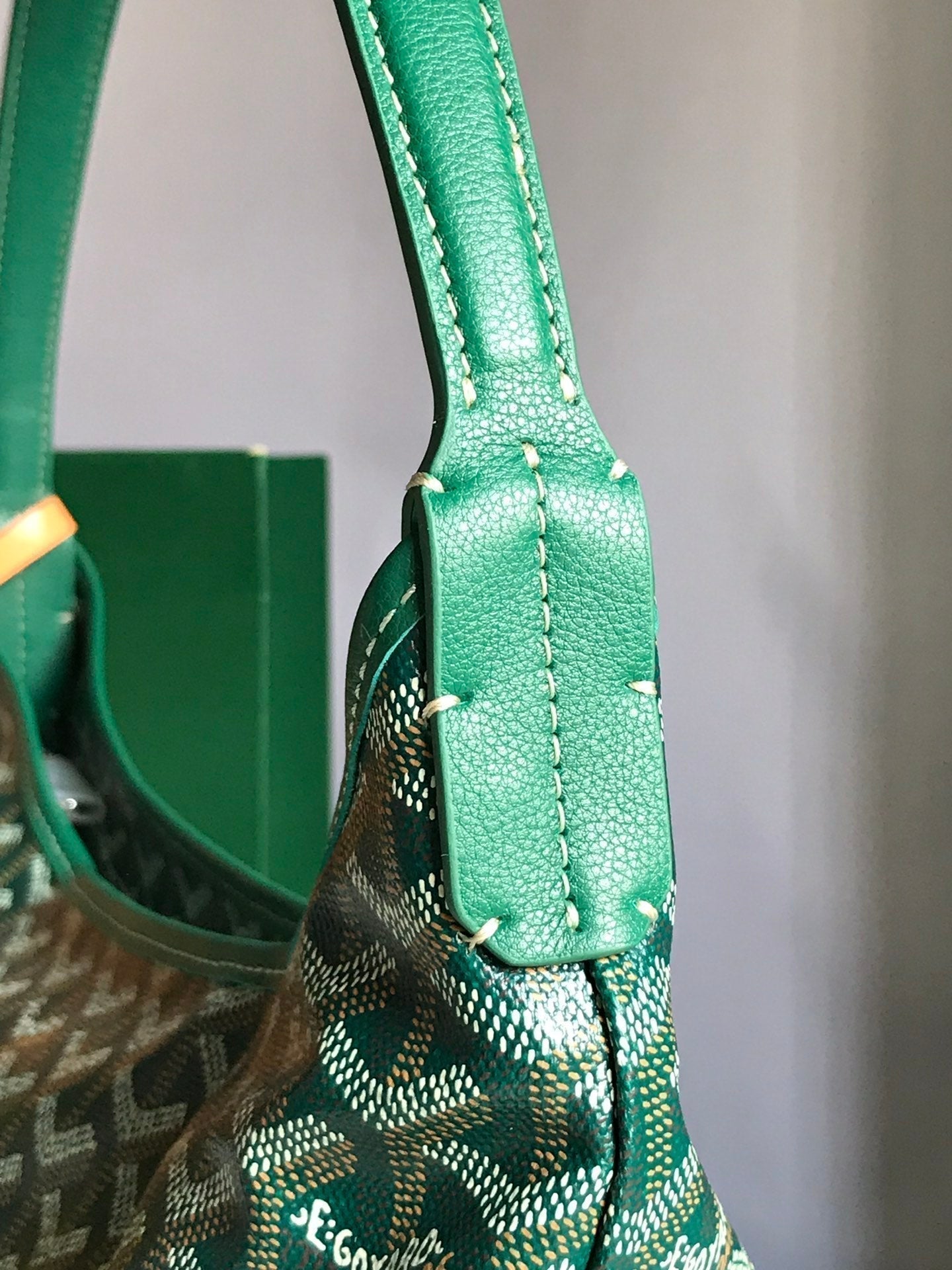 HOBO BOHEME 42CM GREEN CANVAS Amelia Amelia