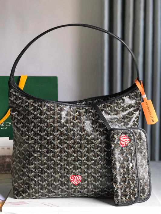 HOBO BOHEME 42CM BLACK CANVAS Amelia