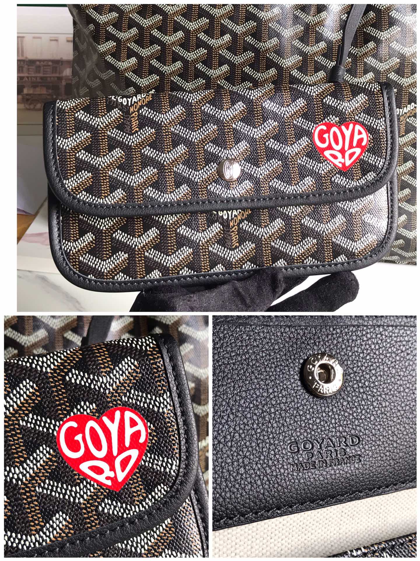 HOBO BOHEME 42CM BLACK CANVAS Amelia