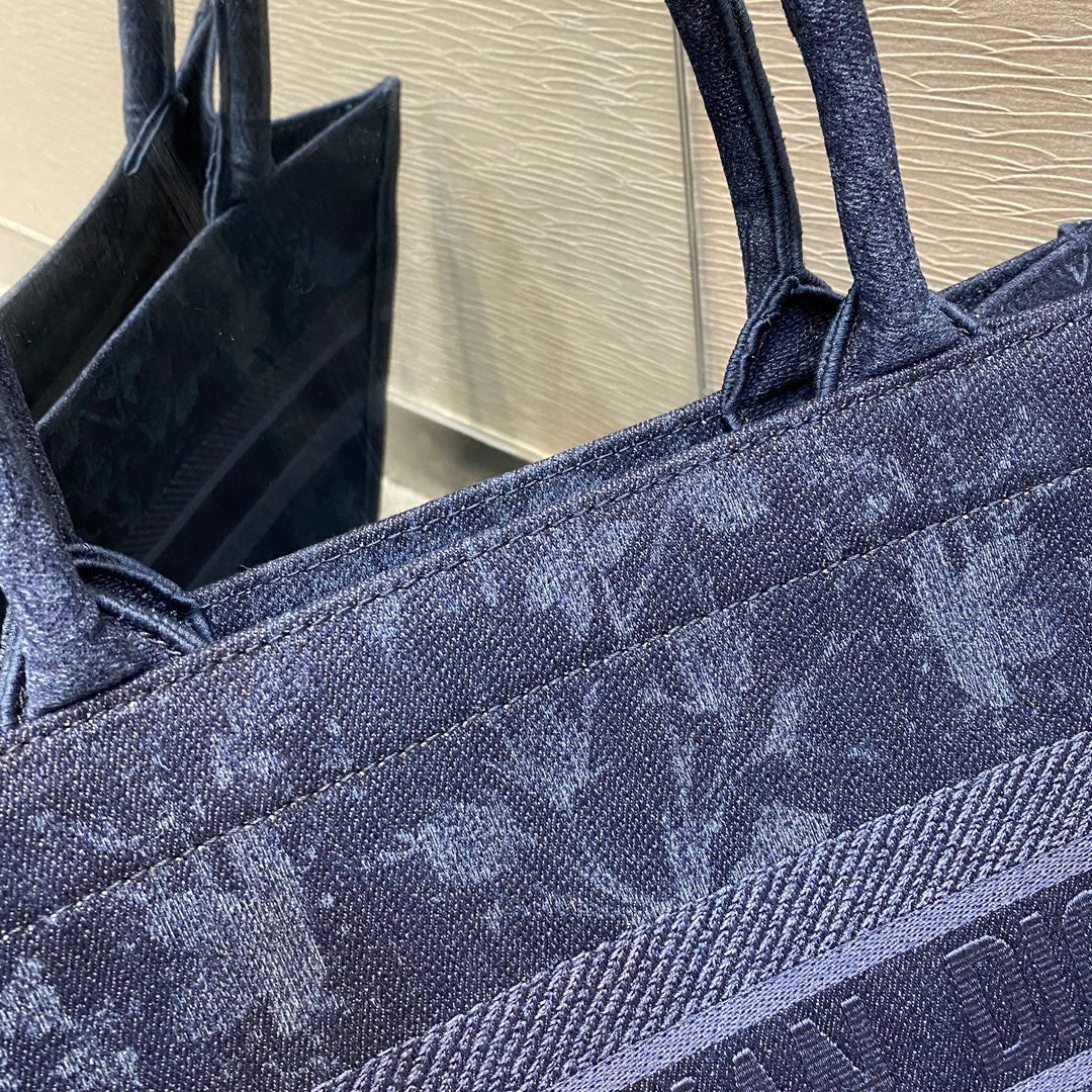 SMALL BOOK TOTE BAG 36 BLUE Amelia