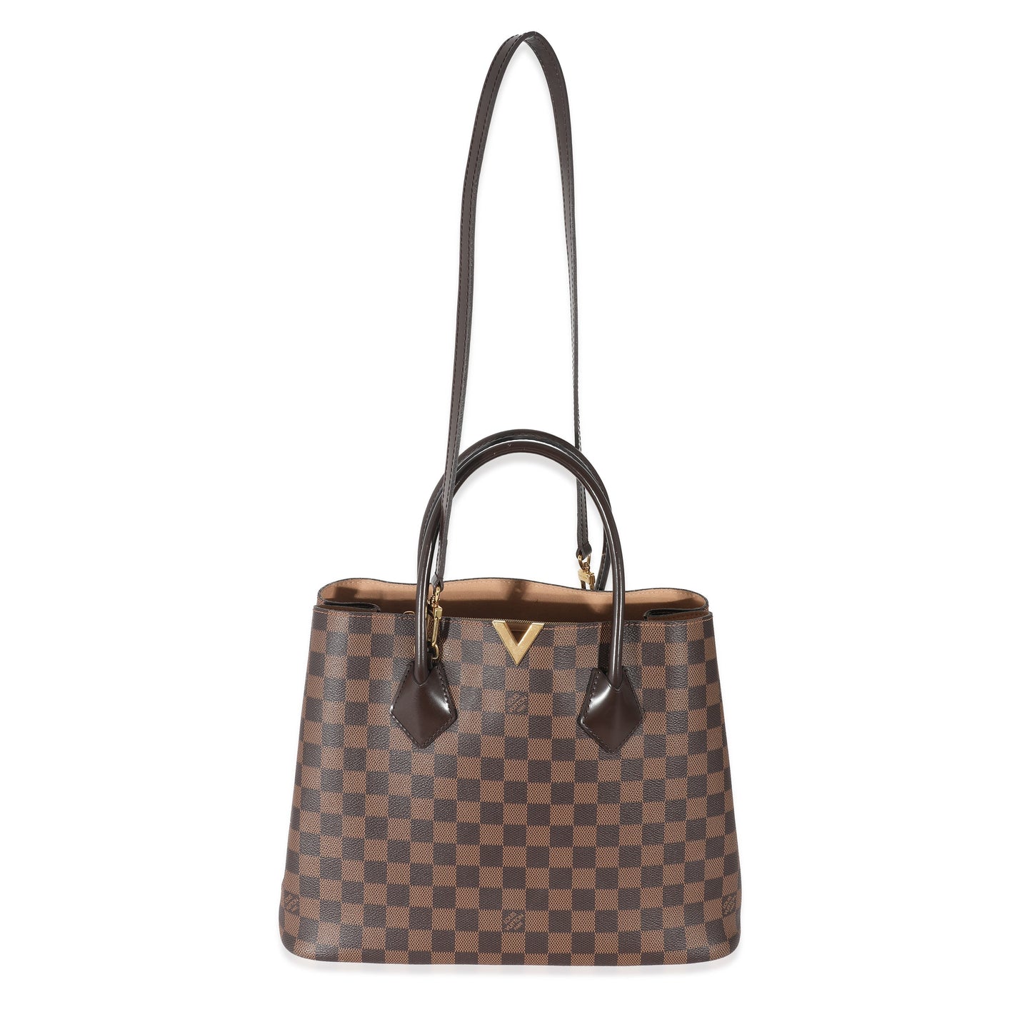 Louis Vuitton Louis Vuitton Damier Ebene Canvas Kensington V Tote