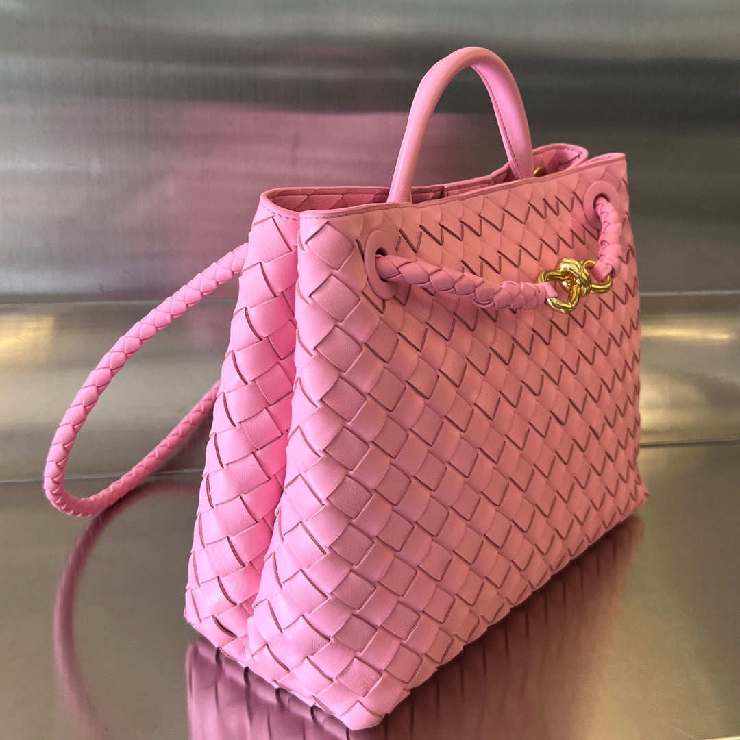 Amelia MEDIUM ANDIAMO 32CM PINK LAMBSKIN Amelia
