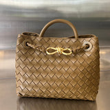 Amelia SMALL ANDIAMO 25CM BROWN LAMBSKIN