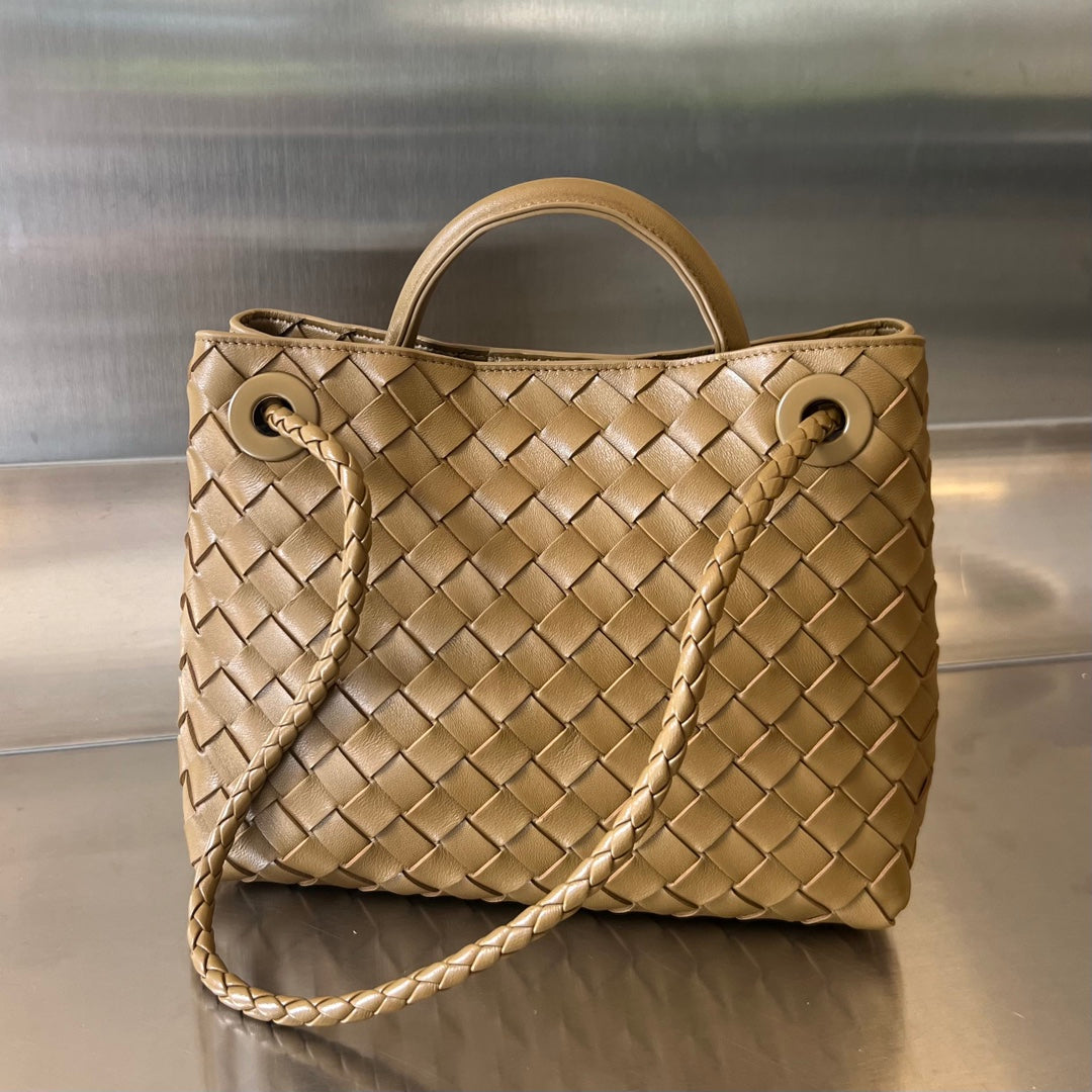 Amelia SMALL ANDIAMO 25CM BROWN LAMBSKIN Amelia Amelia