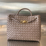 Amelia MEDIUM ANDIAMO 32CM CHOCOLATE LAMBSKIN Amelia
