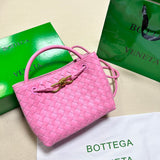 Amelia SMALL ANDIAMO 25CM PINK LAMBSKIN Amelia Amelia