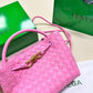 Amelia SMALL ANDIAMO 25CM PINK LAMBSKIN Amelia Amelia