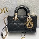 MICRO LADY D-JOY 16.5 BLACK LAMBSKIN Amelia