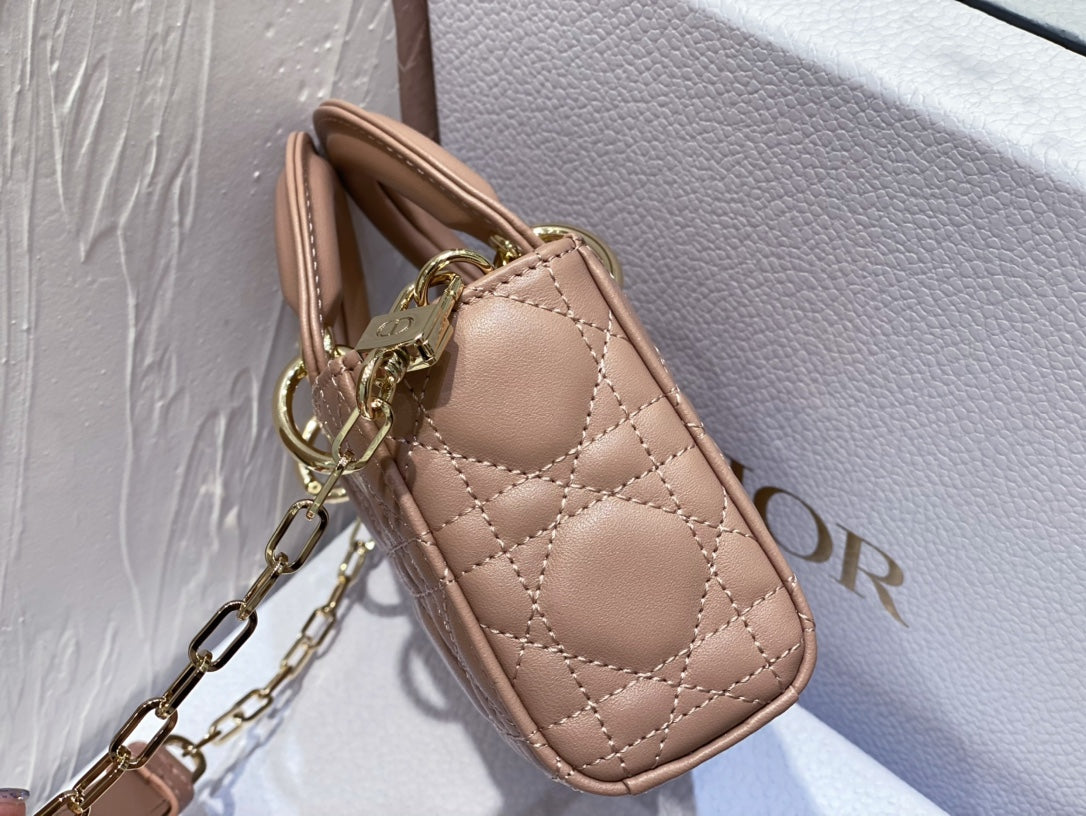MICRO LADY D-JOY 16.5 ROSE LAMBSKIN Amelia