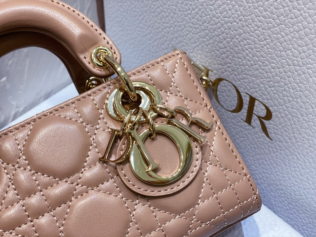 MICRO LADY D-JOY 16.5 ROSE LAMBSKIN Amelia