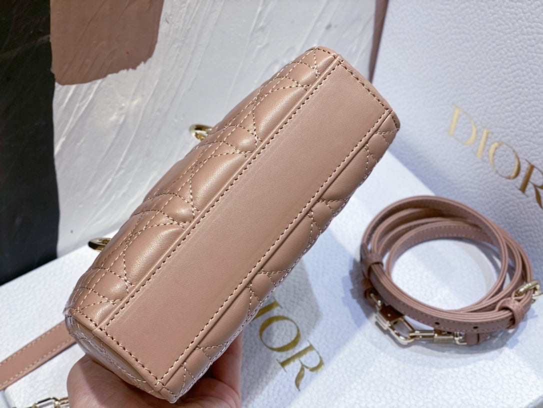 MICRO LADY D-JOY 16.5 ROSE LAMBSKIN Amelia