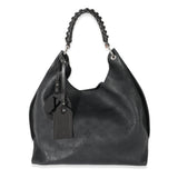 Louis Vuitton Louis Vuitton Black Monogram Mahina Carmel Hobo