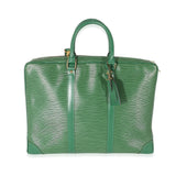 Louis Vuitton Louis Vuitton Green Epi Porte Documents Voyage