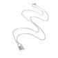 Louis Vuitton Lockit Pendant on Chain in Sterling Silver