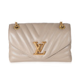 Louis Vuitton Louis Vuitton Taupe Calf Leather New Wave Chain MM