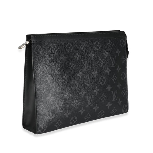 Louis Vuitton Louis Vuitton Monogram Eclipse Canvas Pochette Voyage MM
