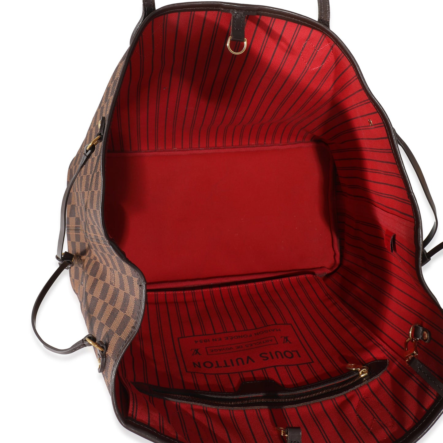 Louis Vuitton Louis Vuitton Damier Ebene Canvas Neverfull GM